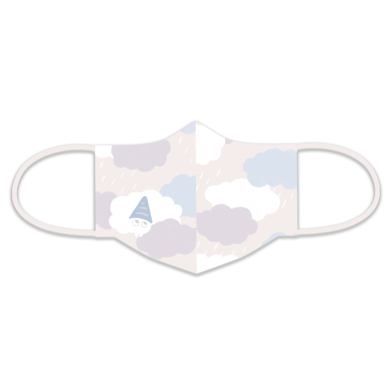 しゃっぽくん 冷感マスク[小さめ]